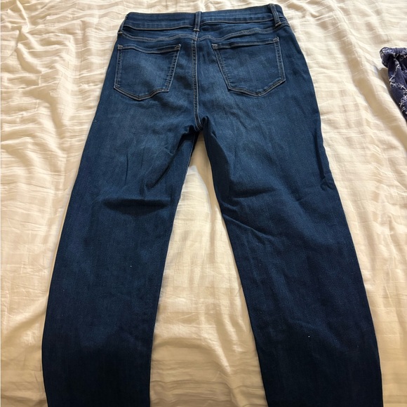 Nine West Dark Blue Straight Leg Jeans - Picture 4 of 4